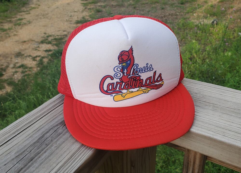 Vintage St. Louis Cardinals Annco MLB Trucker Snapback Hat